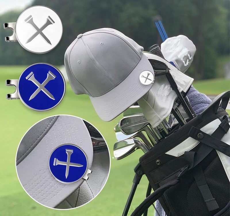 Adhere Golf Ball Markers Personlized Logo Enamel with A Strong Magnetic Hat Clips A Premium Golf Gifts for Golfer - Image 5